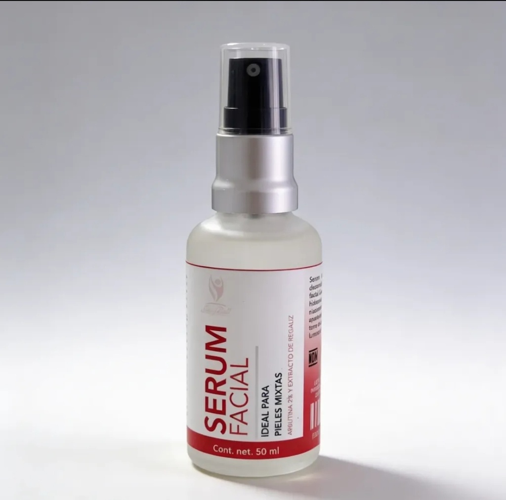 Serum facial Pieles mixtas con 2% de arbutina y extracto de regaliz