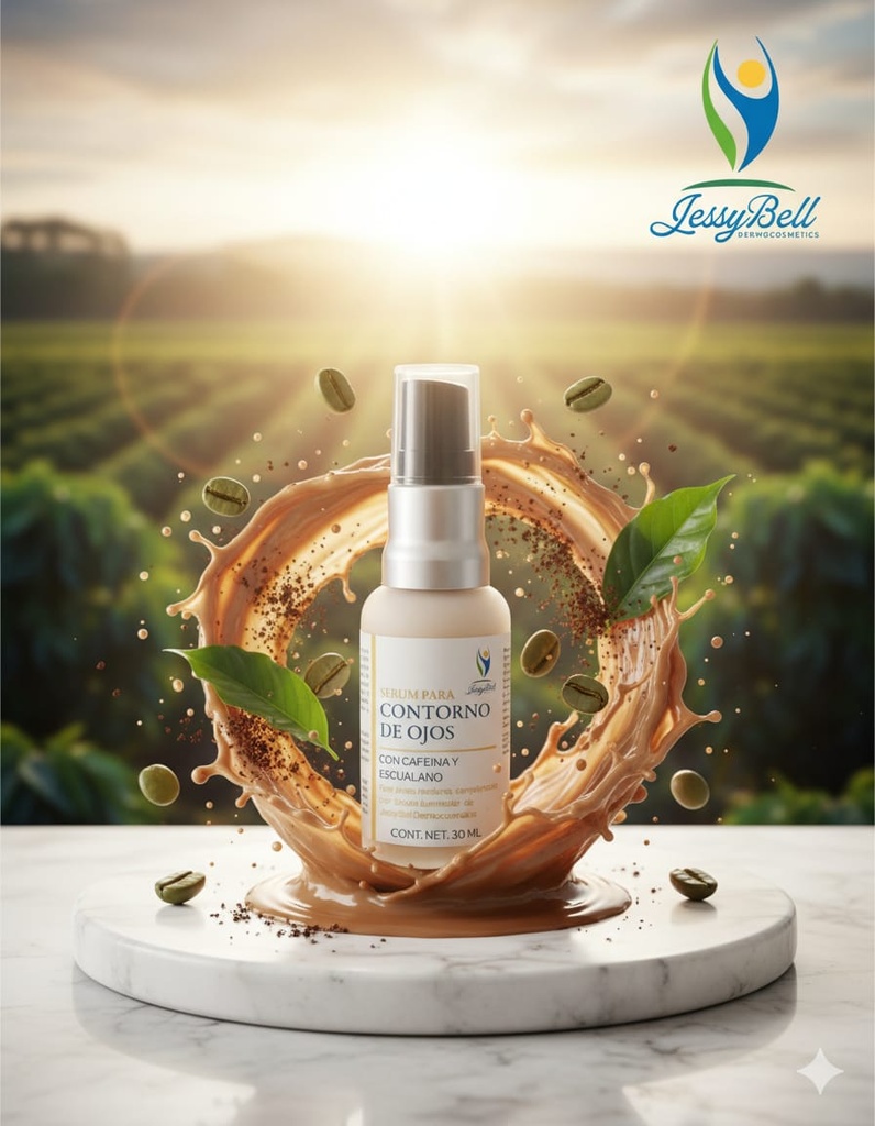 Serum para contorno de ojos Cafeína y escualano