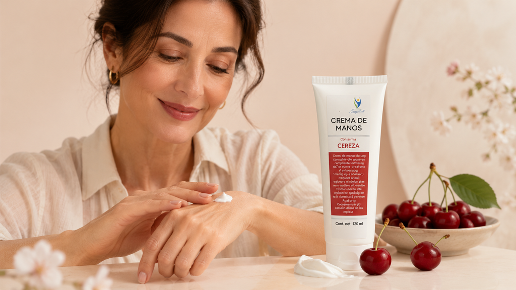Crema de manos Cereza
