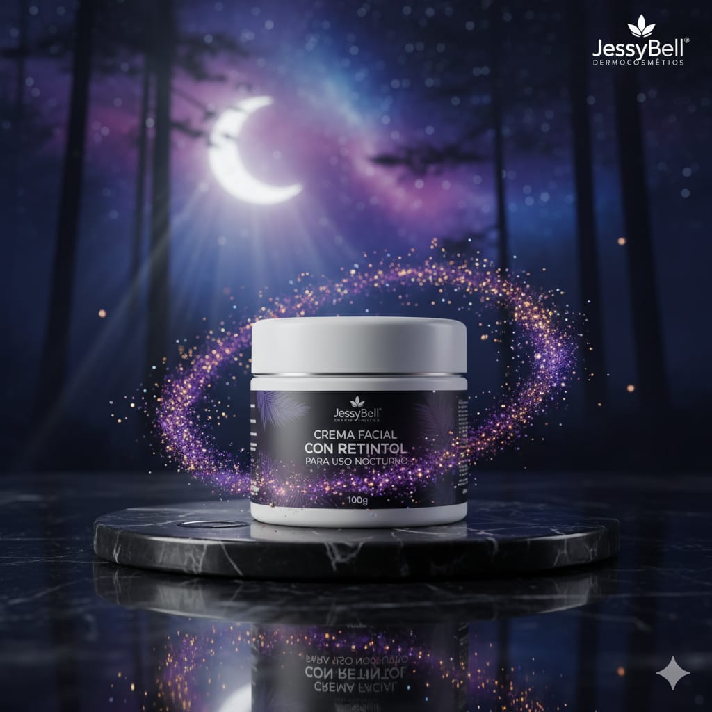 Crema facial Retinol para uso nocturno